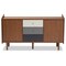 Baxton Studio Halden Mid-Century Walnut Brown and Grey Gradient Finished Wood 2-Door Dining Room Sideboard 178-11022-Zoro - alternate 8